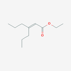 molecular formula C11H20O2 B2751975 Ethyl 3-propylhex-2-enoate CAS No. 10297-63-9