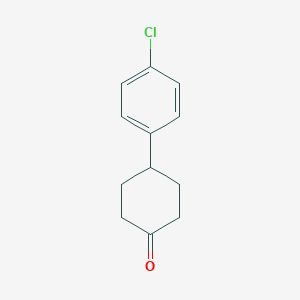 molecular formula C12H13ClO B027520 4-(4-Chlorophenyl)cyclohexanone CAS No. 14472-80-1
