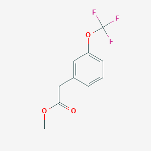 molecular formula C10H9F3O3 B2752119 3-(Trifluoromethoxy)phenylacetic acid methyl ester CAS No. 863679-43-0