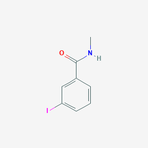 molecular formula C8H8INO B2752126 3-碘-N-甲基苯甲酰胺 CAS No. 90434-01-8