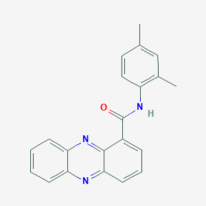 molecular formula C21H17N3O B2752164 N-(2,4-dimethylphenyl)phenazine-1-carboxamide CAS No. 300570-82-5