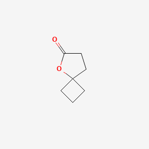 molecular formula C7H10O2 B2752169 5-Oxaspiro[3.4]octane-6-one CAS No. 211311-02-3