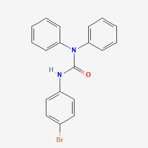 molecular formula C19H15BrN2O B2752212 3-(4-Bromophenyl)-1,1-diphenylurea CAS No. 195452-05-2