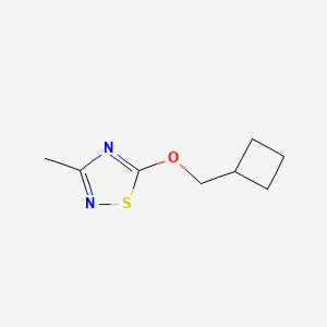 5-(Cyclobutylmethoxy)-3-methyl-1,2,4-thiadiazole
