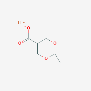 Lithium 2,2-dimethyl-1,3-dioxane-5-carboxylate