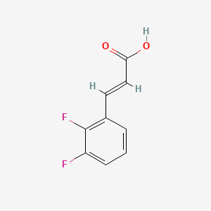 molecular formula C9H6F2O2 B2752397 2,3-Difluorocinnamic acid CAS No. 207981-48-4; 236746-13-7