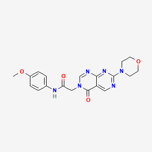 N,N-diethyl-2-[(4-{[(3-fluoro-4-methylphenyl)amino]carbonyl}piperazin-1-yl)methyl]-1,3-benzoxazole-5-carboxamide