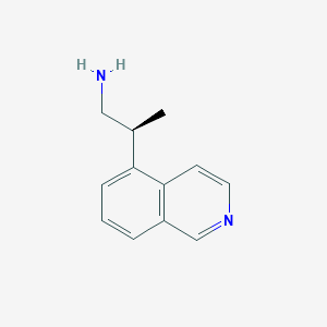 (2S)-2-Isoquinolin-5-ylpropan-1-amine