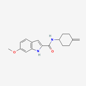 6-methoxy-N-(4-methylidenecyclohexyl)-1H-indole-2-carboxamide