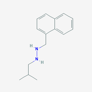 1-Isobutyl-2-(1-naphthylmethyl)hydrazine