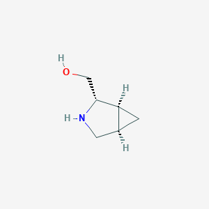 molecular formula C6H11NO B2752858 [(1S,2S,5R)-3-azabicyclo[3.1.0]hexan-2-yl]methanol CAS No. 72448-31-8