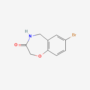 7-Bromo-4,5-dihydro-1,4-benzoxazepin-3-one