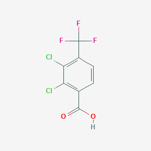 molecular formula C8H3Cl2F3O2 B2752908 2,3-二氯-4-(三氟甲基)苯甲酸 CAS No. 871254-69-2