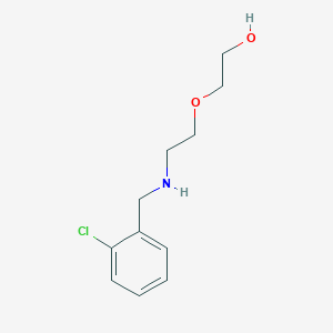 molecular formula C11H16ClNO2 B2752916 2-[2-(2-Chlorobenzylamino)ethoxy]ethanol CAS No. 940357-47-1