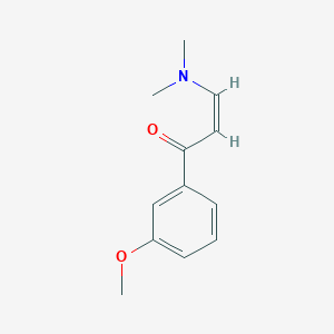(2Z)-3-(dimethylamino)-1-(3-methoxyphenyl)prop-2-en-1-one