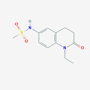 N-(1-ethyl-2-oxo-1,2,3,4-tetrahydroquinolin-6-yl)methanesulfonamide