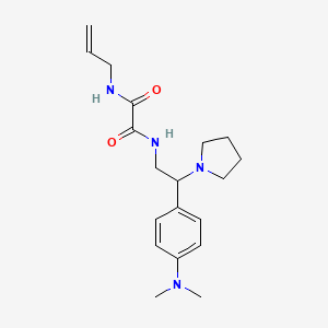 N1-allyl-N2-(2-(4-(dimethylamino)phenyl)-2-(pyrrolidin-1-yl)ethyl)oxalamide