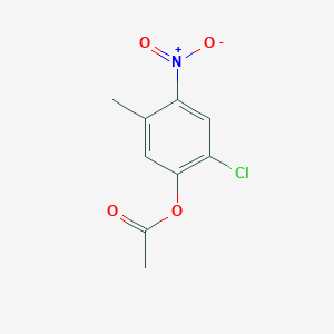 (2-Chloro-5-methyl-4-nitro-phenyl) acetate