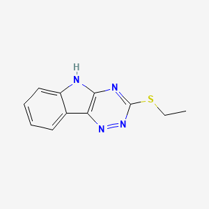 3-ethylsulfanyl-5H-[1,2,4]triazino[5,6-b]indole