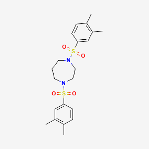 1,4-Bis[(3,4-dimethylphenyl)sulfonyl]-1,4-diazepane