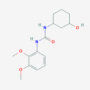 molecular formula C15H22N2O4 B2753330 1-(2,3-Dimethoxyphenyl)-3-(3-hydroxycyclohexyl)urea CAS No. 1396876-17-7