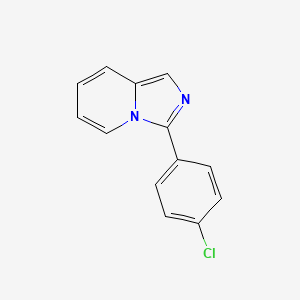 3-(4-Chlorophenyl)imidazo[1,5-a]pyridine