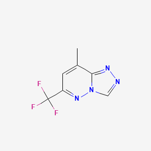 8-Methyl-6-(trifluoromethyl)-[1,2,4]triazolo[4,3-b]pyridazine