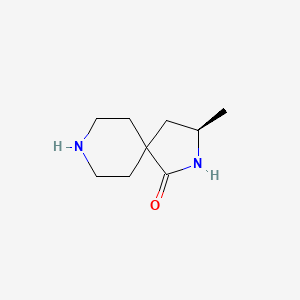 (3R)-3-Methyl-2,8-diazaspiro[4.5]decan-1-one