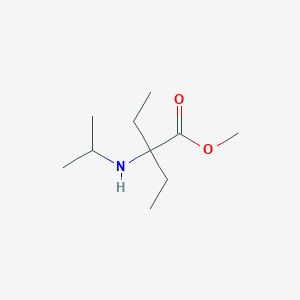 Methyl 2-ethyl-2-(isopropylamino)butanoate