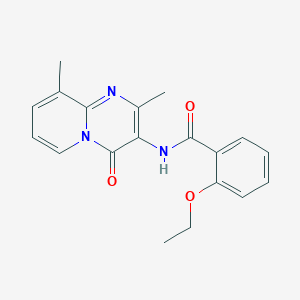 B2753509 N-(2,9-dimethyl-4-oxo-4H-pyrido[1,2-a]pyrimidin-3-yl)-2-ethoxybenzamide CAS No. 946382-14-5