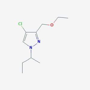 1-sec-butyl-4-chloro-3-(ethoxymethyl)-1H-pyrazole