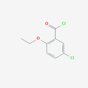 molecular formula C9H8Cl2O2 B2753554 5-氯-2-乙氧基苯甲酰氯 CAS No. 60531-34-2
