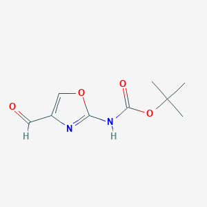 2-(Boc-amino)oxazole-4-carbaldehyde