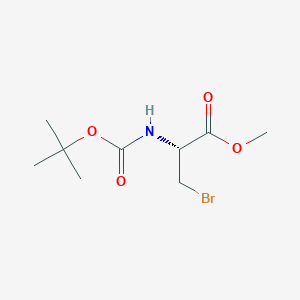 molecular formula C9H16BrNO4 B2753626 N-Boc-3-bromo-L-alanine Methyl Ester CAS No. 1219200-16-4; 175844-11-8