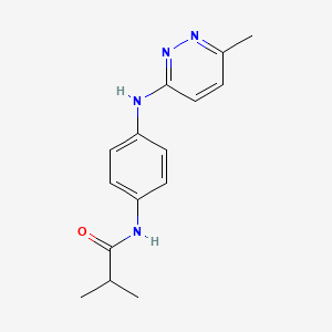 molecular formula C15H18N4O B2753649 N-苯甲酰-2-((4-(4-氟苯基)-5-(1H-吲哚-3-基)-4H-1,2,4-三唑-3-基)硫)乙酰胺 CAS No. 1170164-63-2