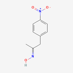 molecular formula C9H10N2O3 B2753653 (4-Nitrophenyl)acetone oxime CAS No. 80605-38-5