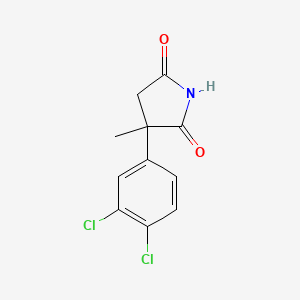 3-(3,4-Dichlorophenyl)-3-methylpyrrolidine-2,5-dione