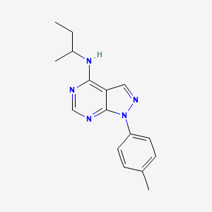 [1-(4-Methylphenyl)pyrazolo[4,5-e]pyrimidin-4-yl](methylpropyl)amine