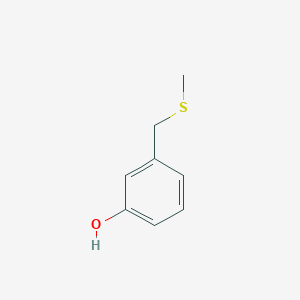 3-[(Methylsulfanyl)methyl]phenol