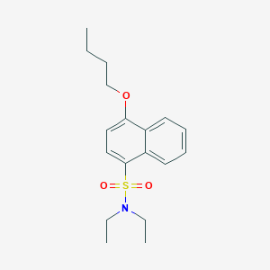 4-butoxy-N,N-diethylnaphthalene-1-sulfonamide