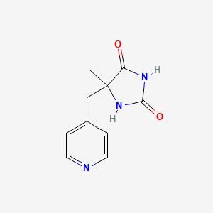 molecular formula C10H11N3O2 B2753789 5-甲基-5-(吡啶-4-基甲基)咪唑并[1,2-d]嘧啶-2,4-二酮 CAS No. 42768-32-1