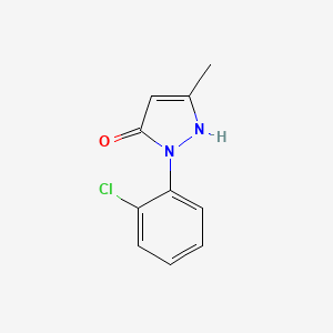 2-(2-chlorophenyl)-5-methyl-1,2-dihydro-3H-pyrazol-3-one
