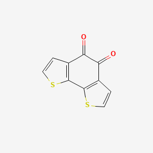 molecular formula C10H4O2S2 B2753836 Benzo[2,1-b:3,4-b']dithiophene-4,5-dione CAS No. 24243-32-1