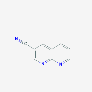 4-Methyl-1,8-naphthyridine-3-carbonitrile