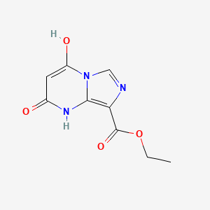 Ethyl 4-hydroxy-2-oxo-1H-imidazo[1,5-a]pyrimidine-8-carboxylate