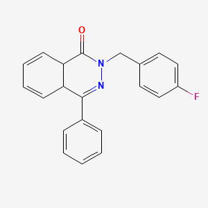 2-(4-fluorobenzyl)-4-phenyl-4a,8a-dihydro-1(2H)-phthalazinone