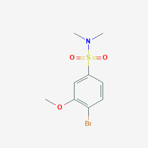 4-bromo-3-methoxy-N,N-dimethylbenzenesulfonamide