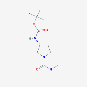 (R)-3-(Boc-amino)-N,N-dimethylpyrrolidine-1-carboxamide
