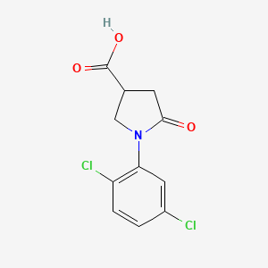 1-(2,5-Dichlorophenyl)-5-oxopyrrolidine-3-carboxylic acid