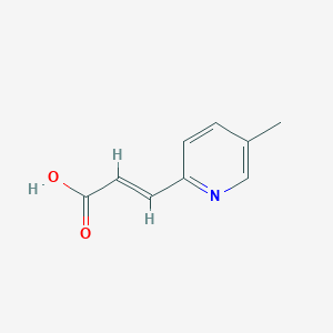 3-(5-Methylpyridin-2-yl)prop-2-enoic acid